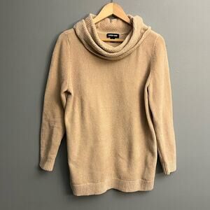 Lands’ End Chenille Cowl Neck Sweater